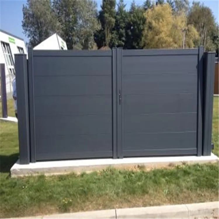 Вращающиеся Ворота моторная дверь сломанная мостовая жалюзи алюминиевый забор расширение оцинкованная стальная гаражная с алюминиевой