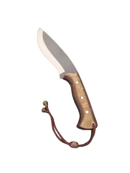  Длинный нож KUKRI из углеродистой стали ручной работы для охоты выживания на природе с фиксированным лезвием и деревянной ручкой