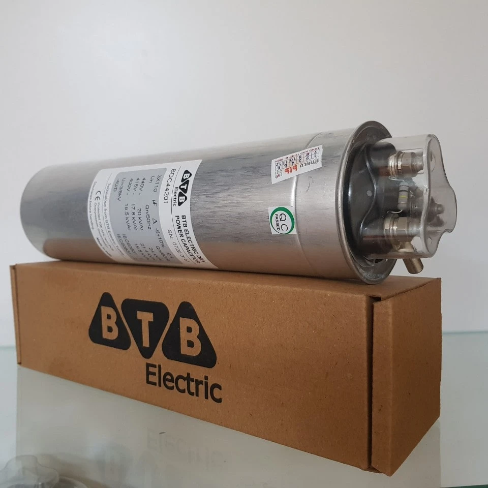 HEAVY DUTY  CAPACITOR BANK 30 KVAR THREE PHASE 440V 50 HZ DRY TYPE TURKEY MANUFACTURE