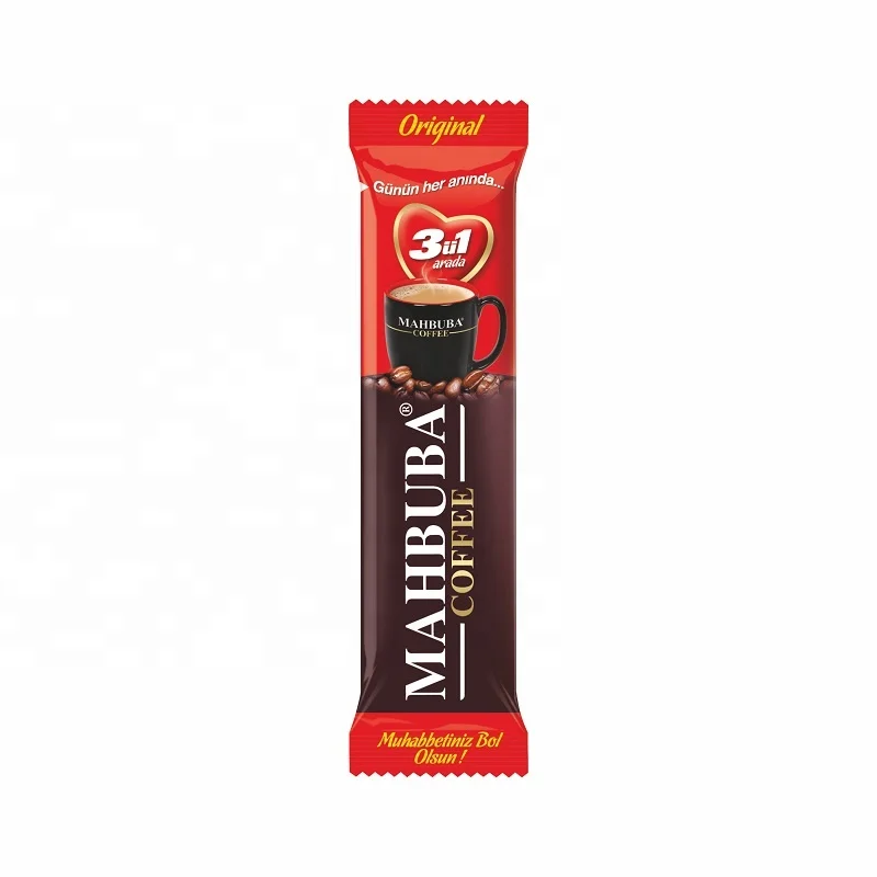 Instant Mahbuba Coffee 3 in 1 Mix Powder Cream Sugar