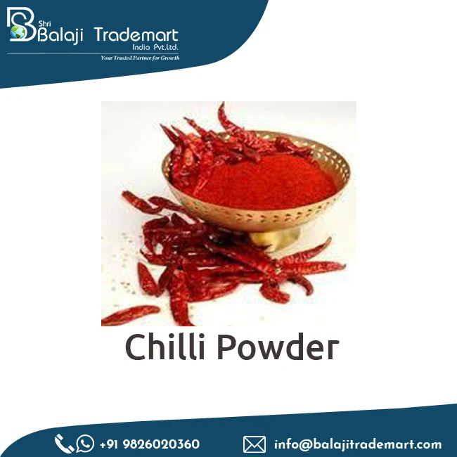 High Grade Low Price Standard Packaging Kashmiri Red Chilli Powder