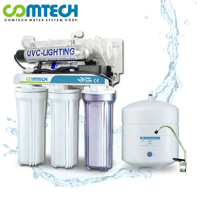 UV 6-Stage Under Sink Home R.O. System