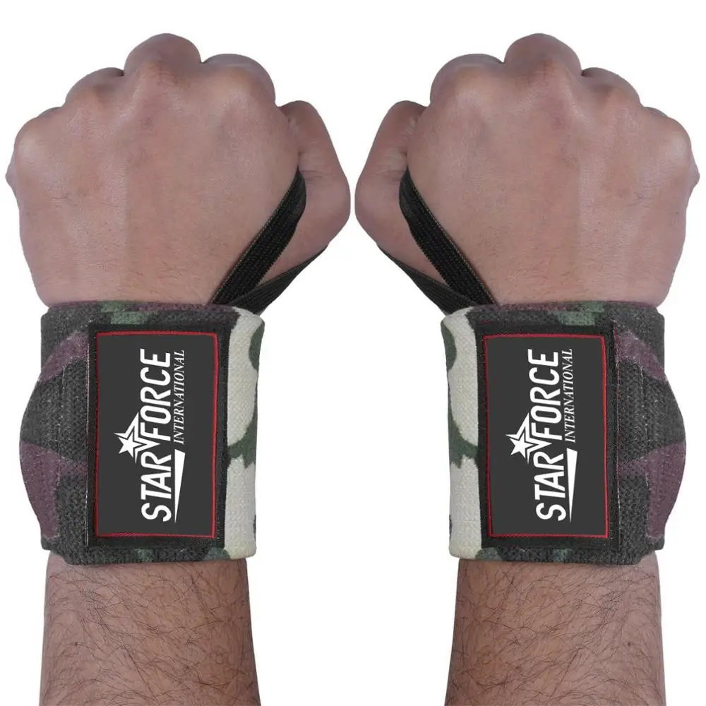 High Quality Custom logo weight lifting gloves with wrist wraps Hot Sell Amazon Lifting Wrist Straps Wrist Wraps For Fitness