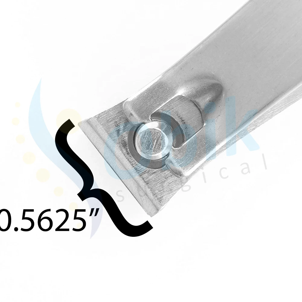 
Straight cut to help prevent ingrown toenails Custom Private Logo High Quality Titanium Clipper Nail Cutter 