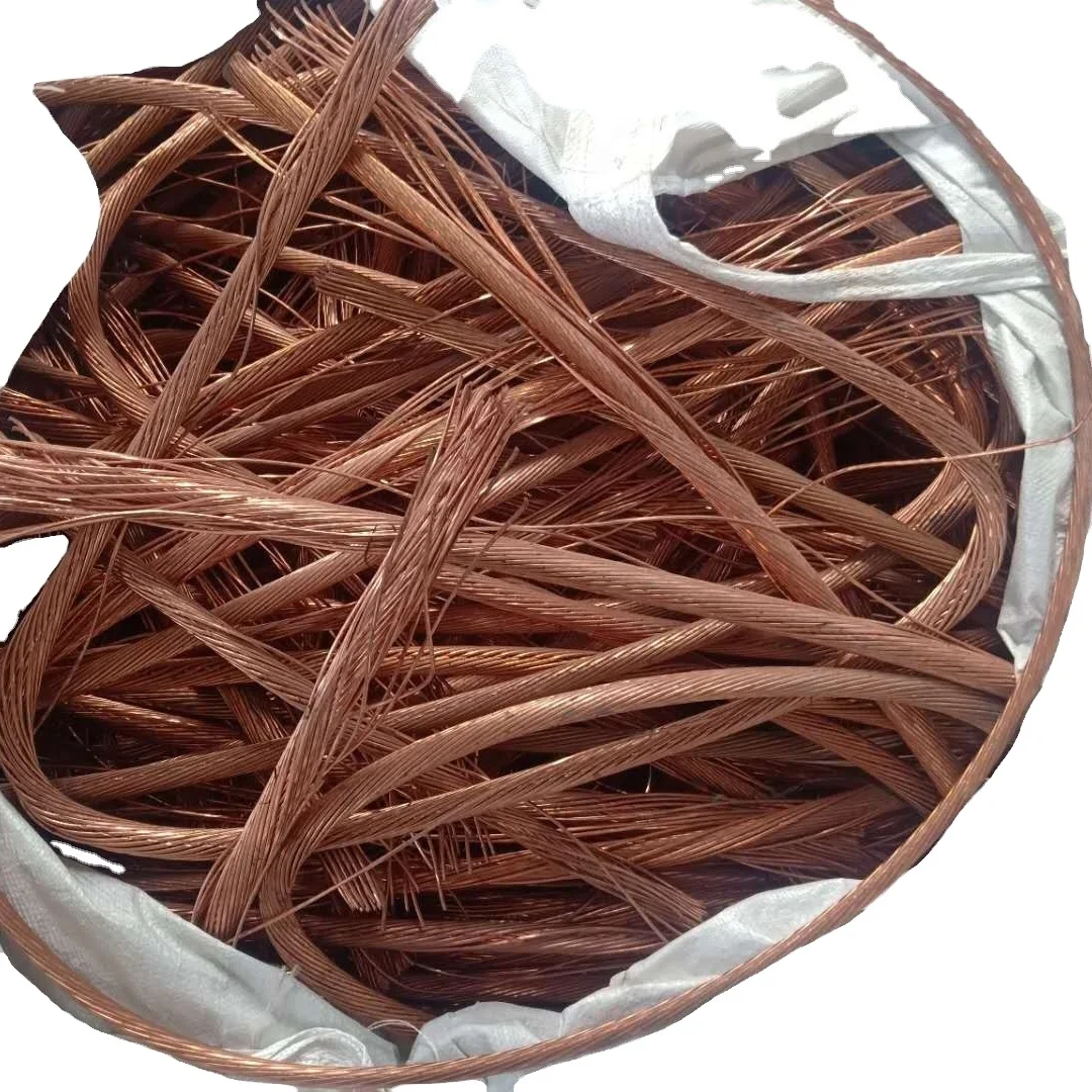 High Quality & Best Price 0.8-3.0mm Copper Wire Scraps 99.999% Mill-berry Copper