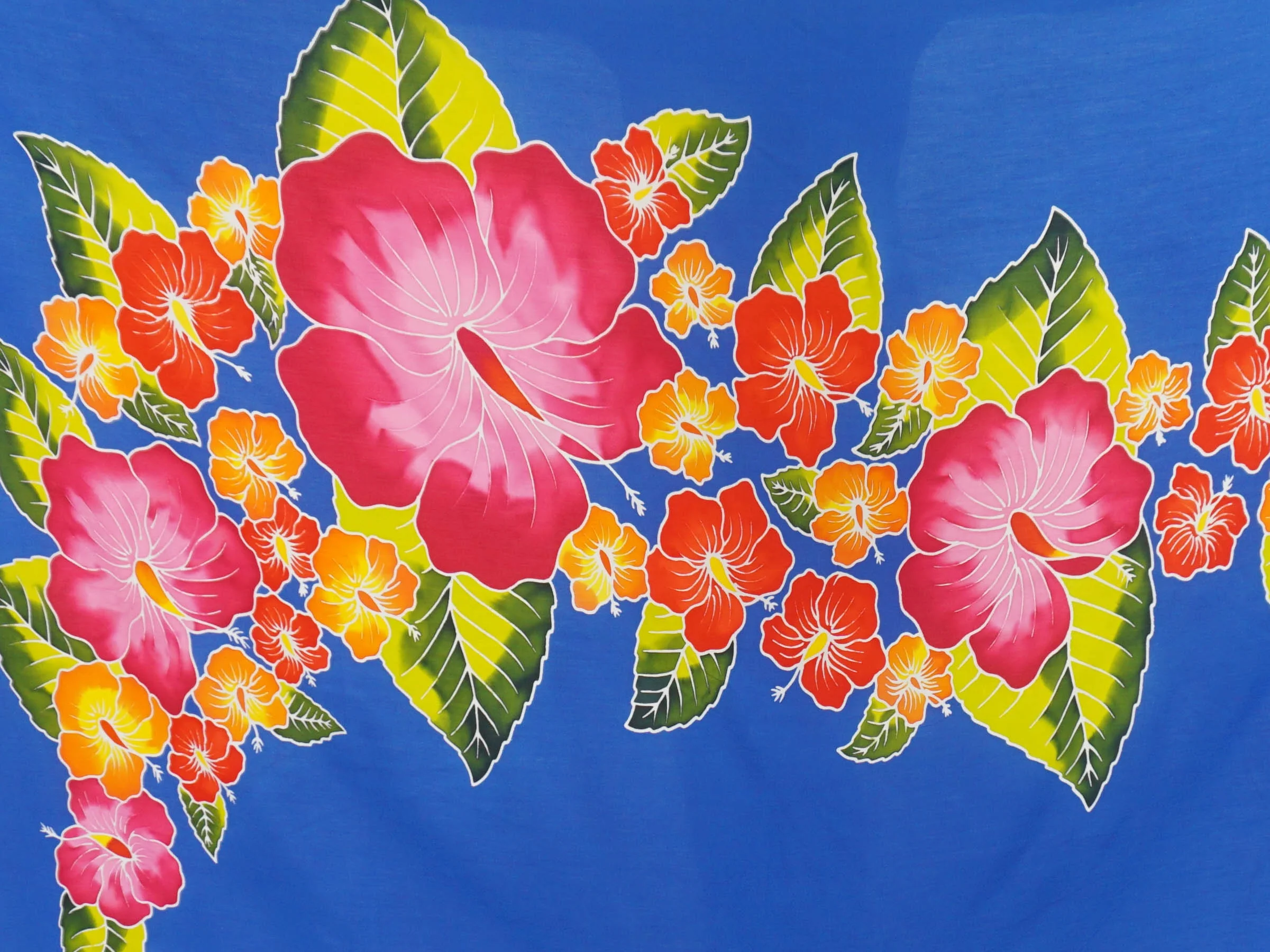 Sarong Wrap Bali 2021 Hawaiian Sarongs Pareo 100% Finest Quality Rayon Custom Wholesale Hand Painting Cover up HP003