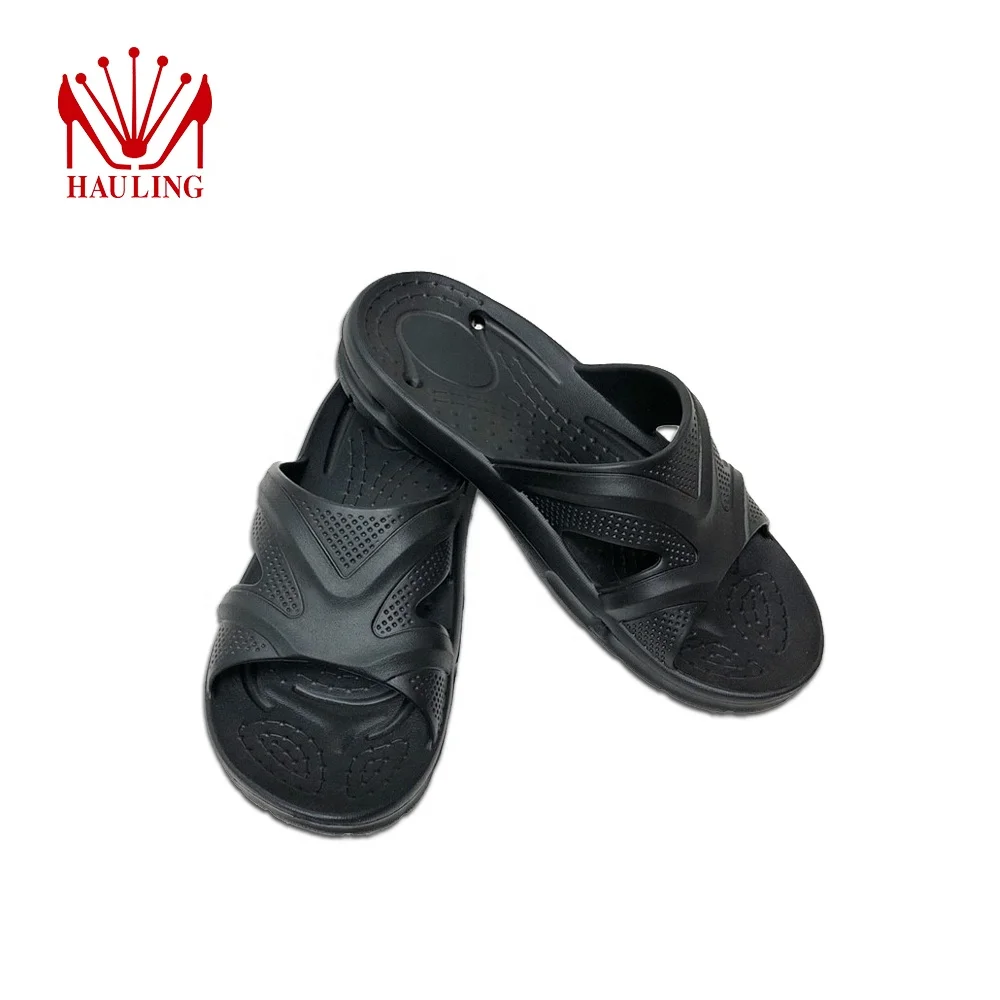 Spring Summer Made in Taiwan High Quality EVA Sandals and Slippers Customized Color New EVA Sandals Men Outdoor Beach Bathroom