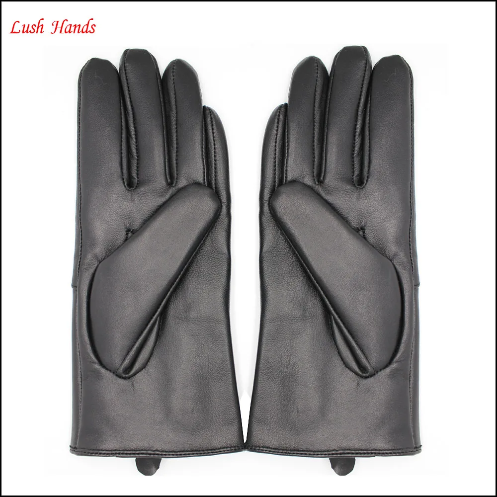 Latest design Pure Sheepskin leather deerskin Leather cheap price durable Touchscreen  dressing gloves Driving Gloves