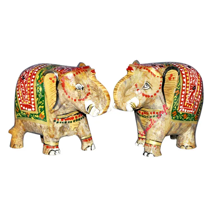 Hand carved small animal home decorative modern stone sculpture