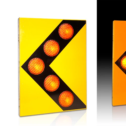 
Arabian Solar LED Arrow Directional Chevron Sign 