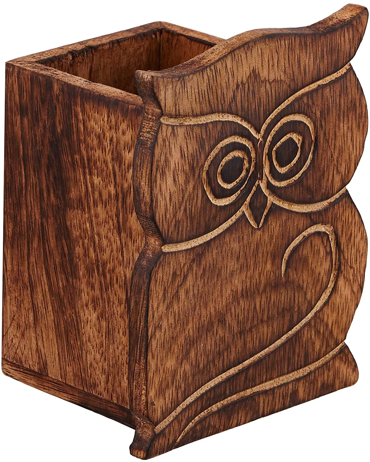 Owl Cute Pen Pencil Holder For Office Desk Tidy Spectacle Holder Birthday Gifts for Him Her Mom Dad CHWH011