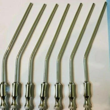 Frazier Suction tube Aspirator Surgical Dental ENT Instruments set of 11 tubes C