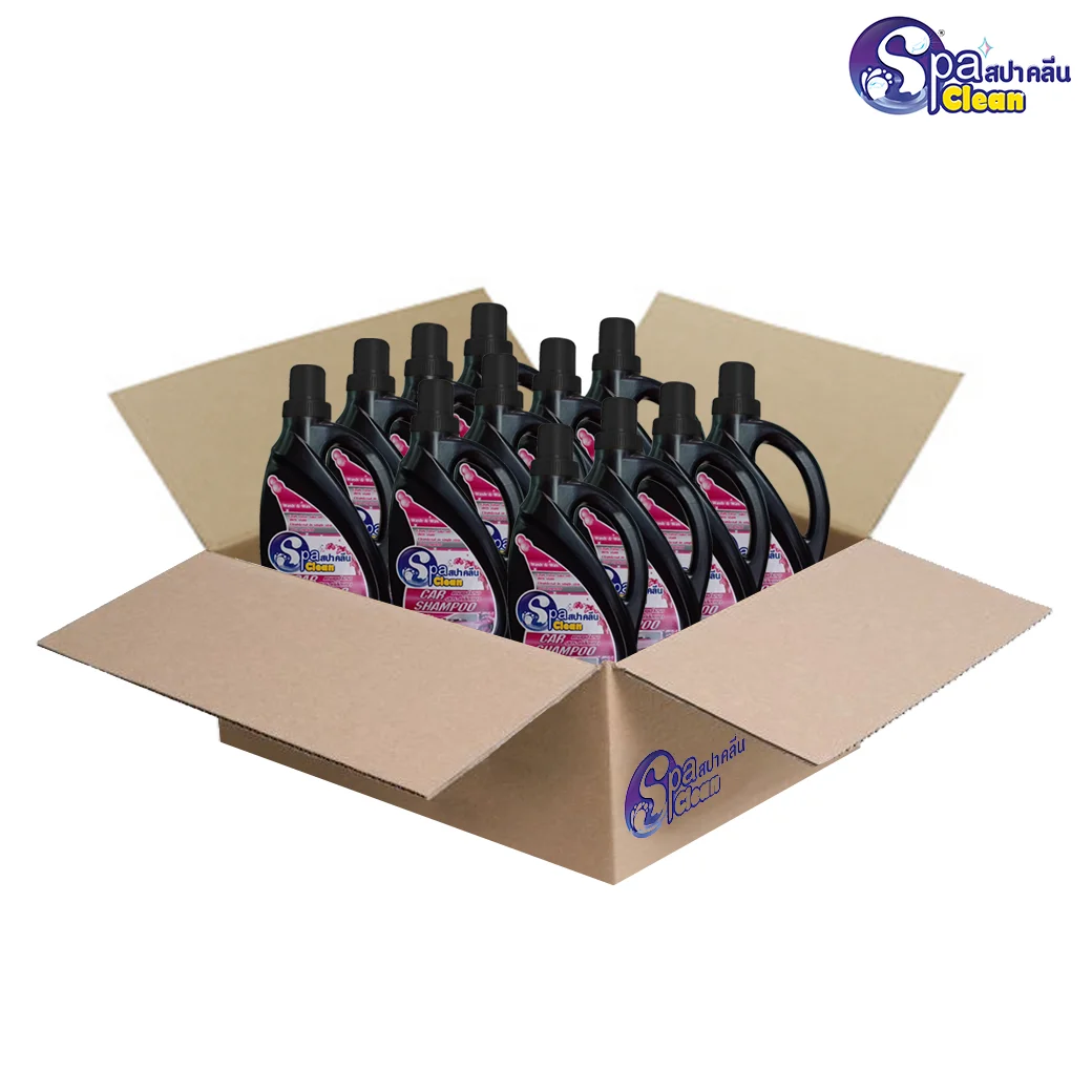 La Bella Spa Clean Car Shampoo, Car Wash and Wax 2 in 1 1050ml Cleaner & Wash Spaclean Car Washing and Polshing Shampoo 1200 PCS