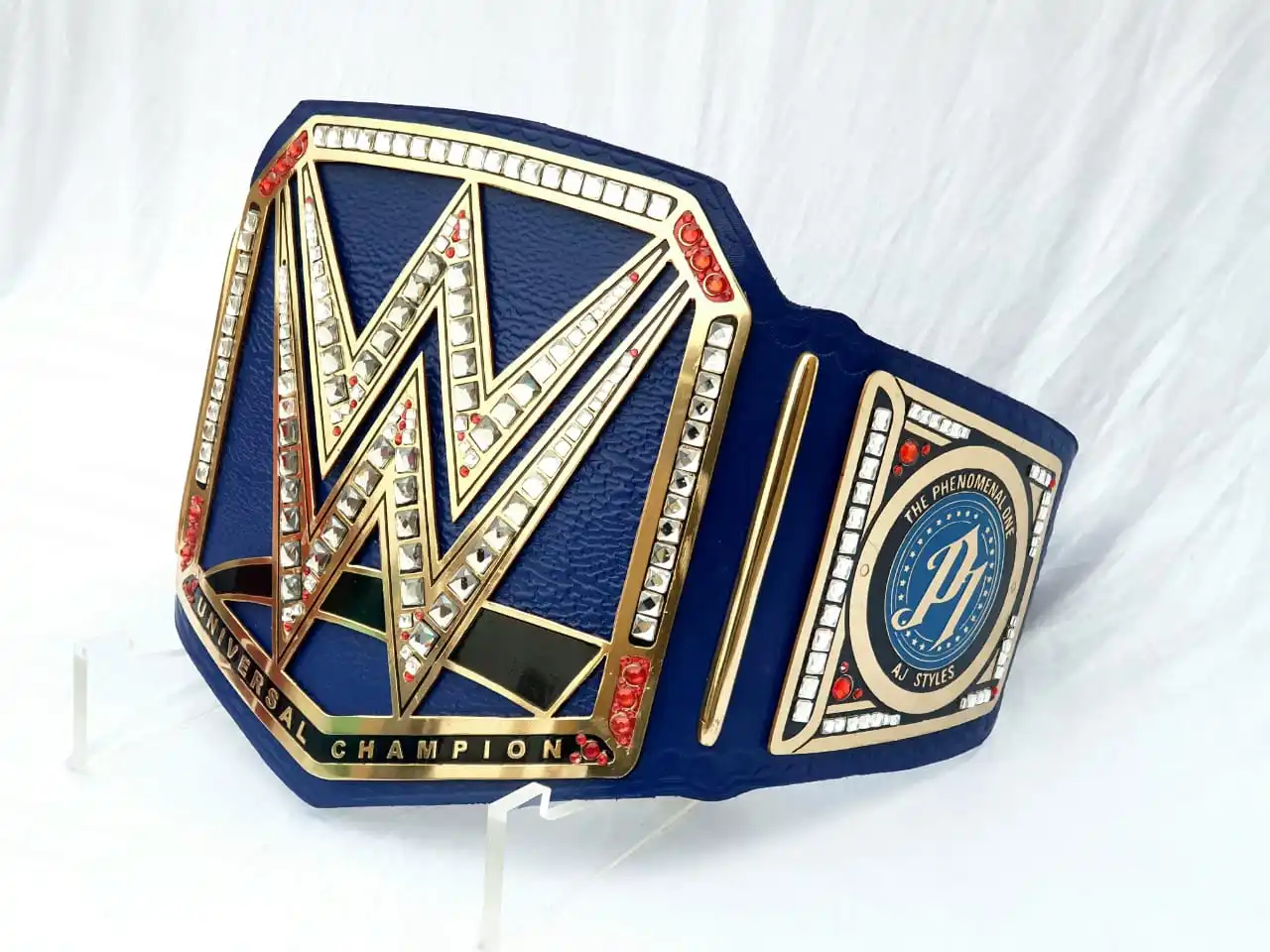 Championship Belt Blank Sublimated Buckle Leather United WWF Judo Boxing Championship Belt.