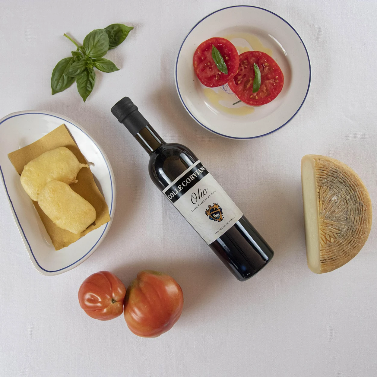 Top Quality Cold Pressed Italian plant oil Extra Virgin Olive Oil - COLLE CORVIANO 50cl cooking oil