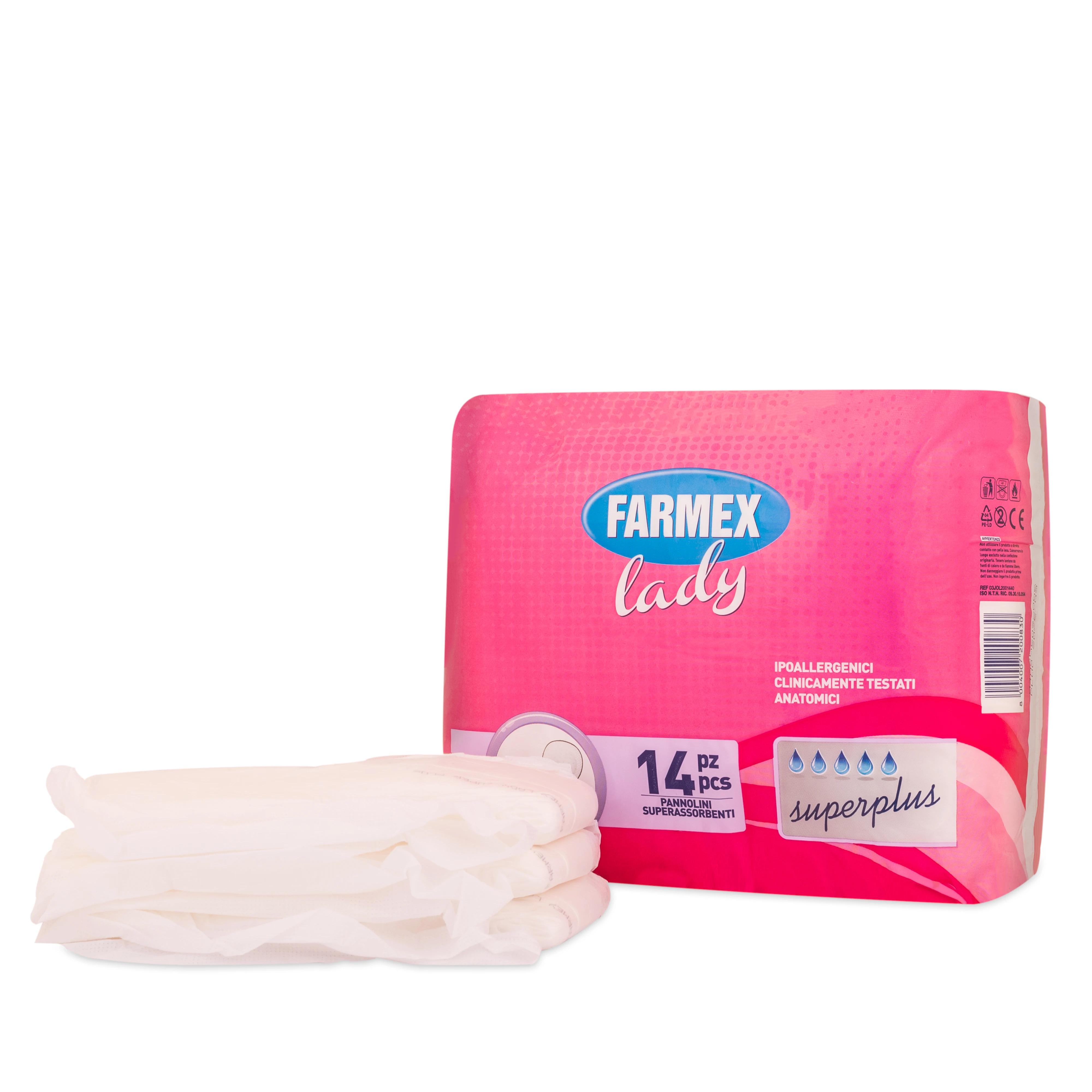 
Adult Lady Diaper Manufacturer Direct Sale Disposable Soft SUPER ULTRA Protection Absorbency 14 units 