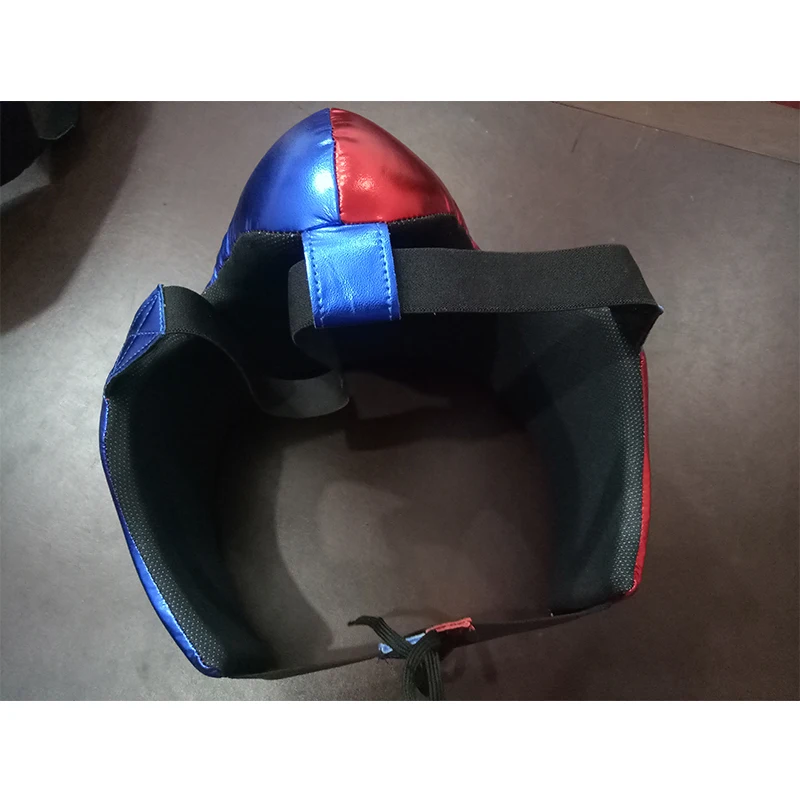 Hot Sale Customized Shiny metallic leather abdominal groin guard for MMA Thai boxing training for Men