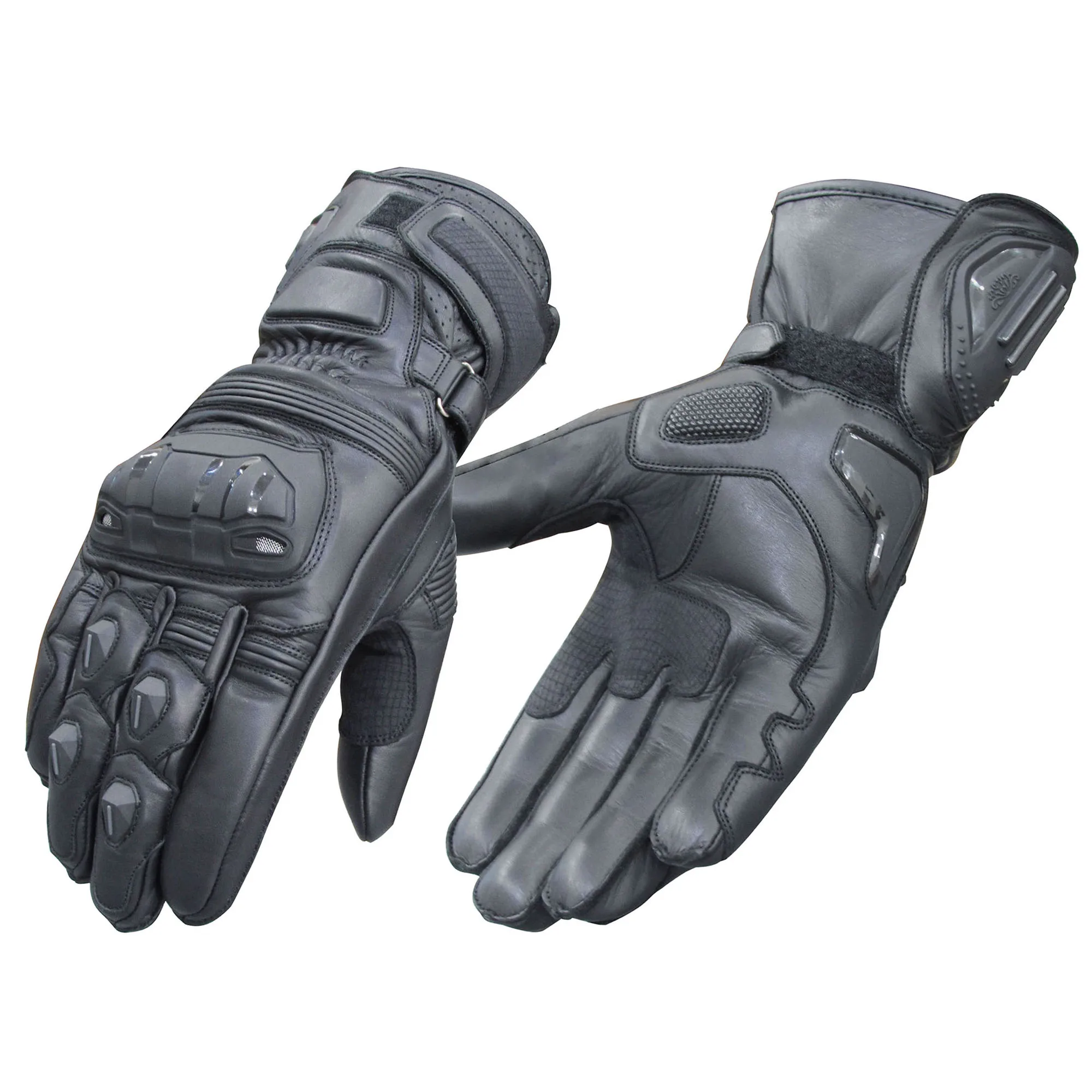 New Product Men Motorbike Leather Racing Gloves For Racers Bikers