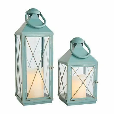 New design metal indoor lantern modern decorative metal lantern