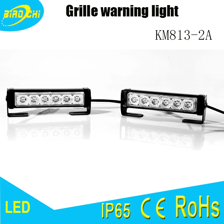
manufacturer 17.5cm 12W flashing warning led light bar for police 