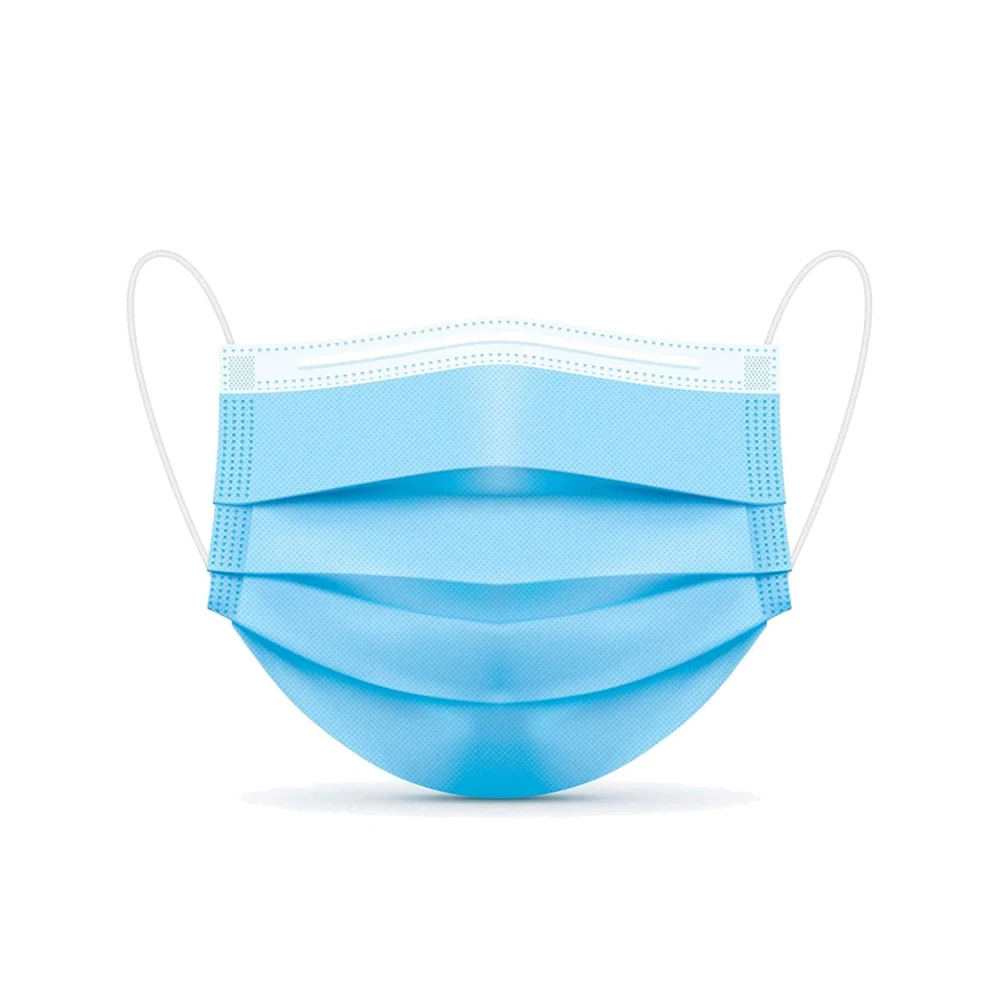 
Kids Facemask 3 ply Facemask Kids Disposable Earloop 3ply Face Mask For kids Children masks Blue Color Designer mask protective 