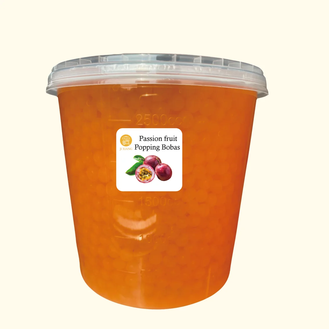 
Taiwan Hot Selling Passion Fruit Popping Boba Pearls 