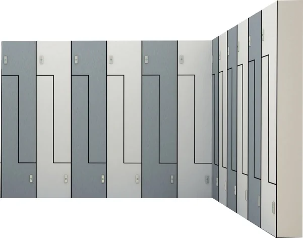 MAG high pressure laminate compact professional fashion changing room locker gym storage locker standard size