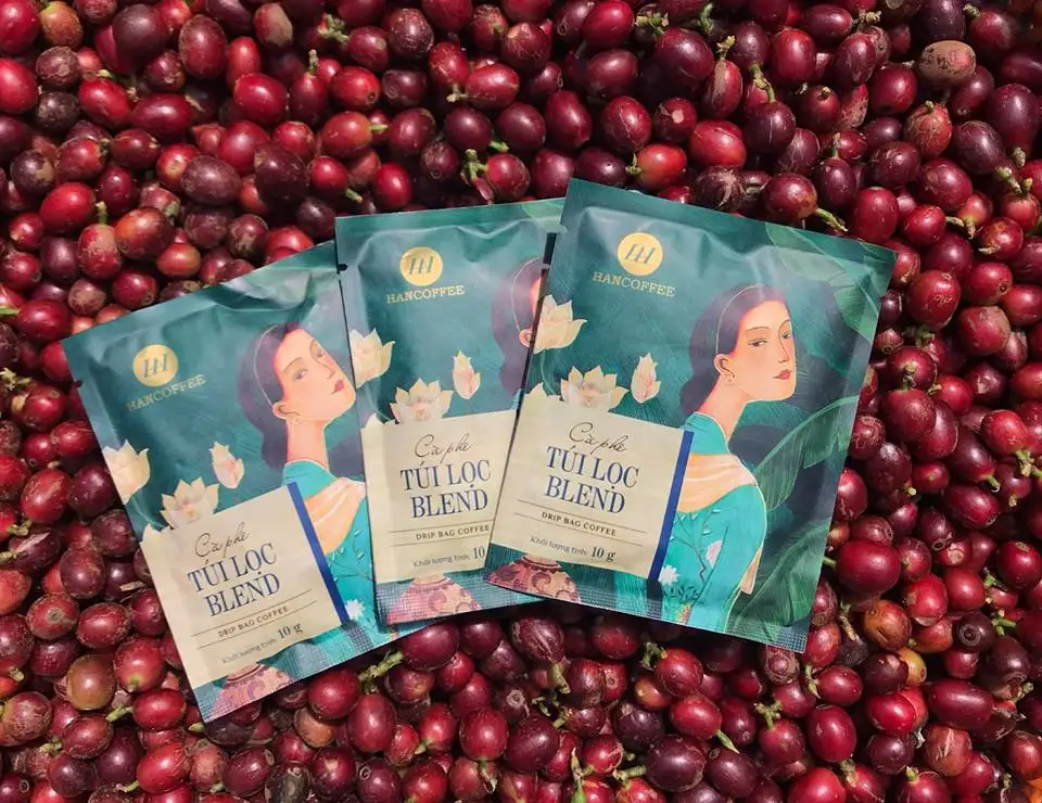 Made in Vietnam Special Packaging Robusta Arabica Drip bag Caffe Eco-friendly Coffee Bag Vietnamese Drip bag