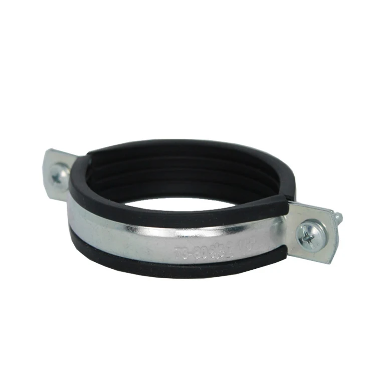 Качественные зажимы для труб из стали и резины 73-80 (2 1/2 дюйма), зажим для трубы