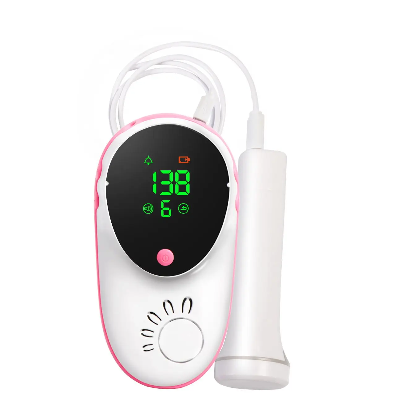 Wholesale price Home Use Handheld Baby Fetus Heart Beat Daily Monitor Ultrasound Fetal Doppler