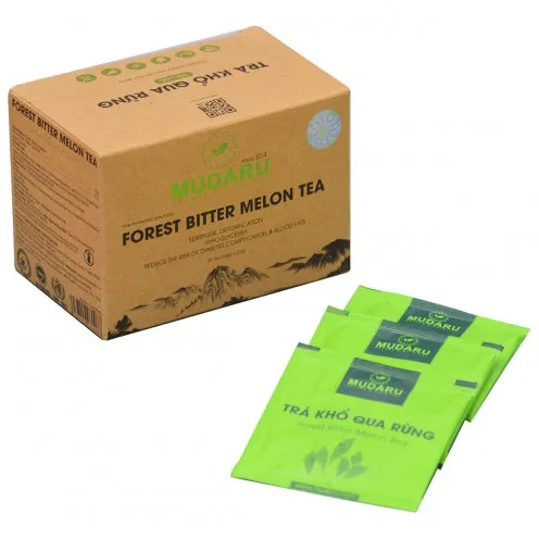 Лес горькая дыня 25 чайных пакетиков безопасный продукт для здоровья травяной чай с горькой дыней из Вьетнама