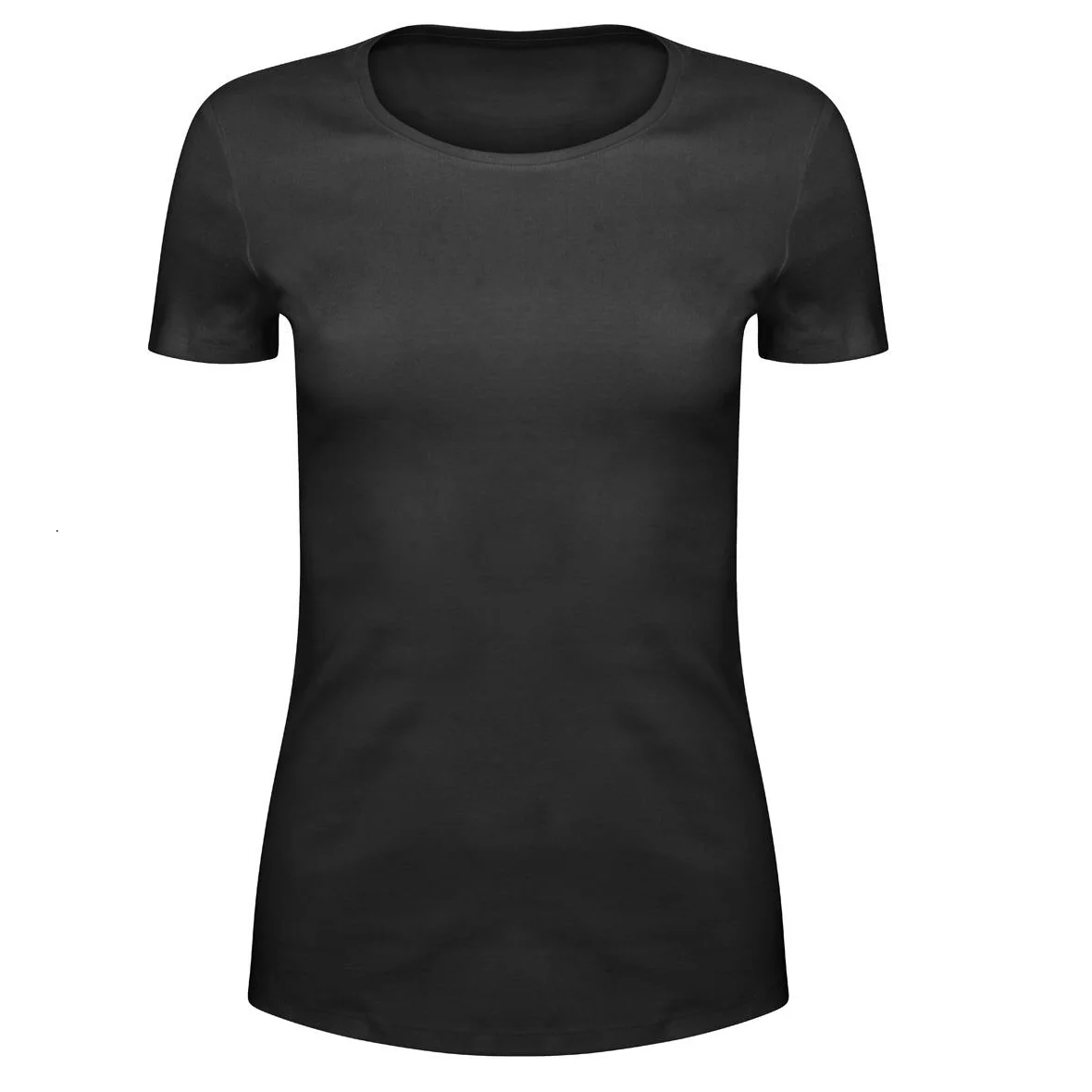 Высокое качество индивидуальная оптовая продажа разноцветная женская футболка с круглым вырезом из бангладеш