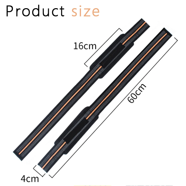 Custom Heavy Duty Sport Fitness Gym Deadlift Weight Lifting Cross fit Hand Wrist Strap