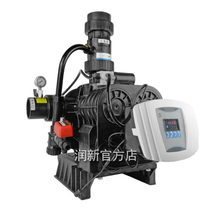 OEM Supported Runxin Automatic Multiport Water Softening Valve Flow Timer Control Filter Valve 40m3/h F112 A1/A3