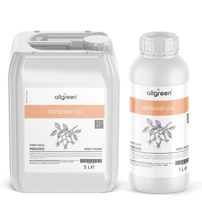 Rosehip Oil 100% Pure Natural Rosa Canina Private Label Factory Supply Premium Quality Cold Pressed from Turkey