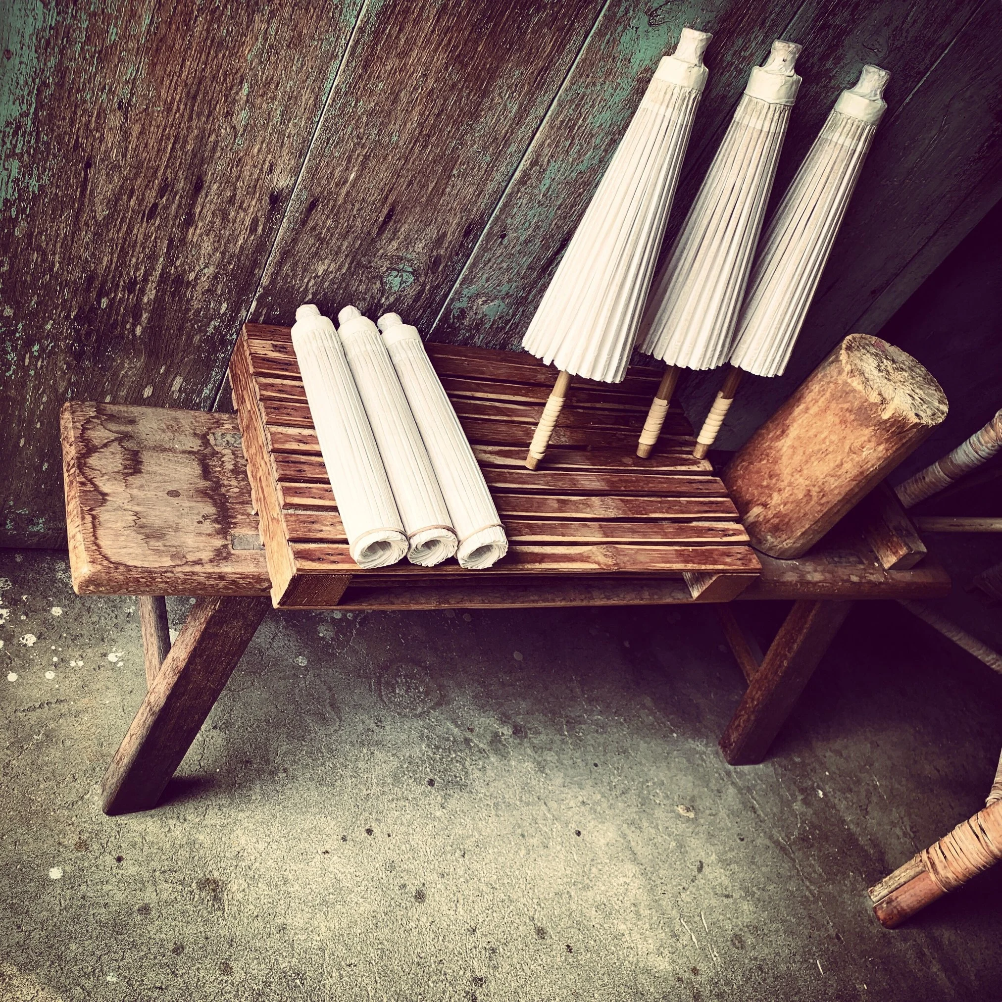 Обычные белые китайские бумажные зонты для свадьбы, бумажные зонты, 82 см