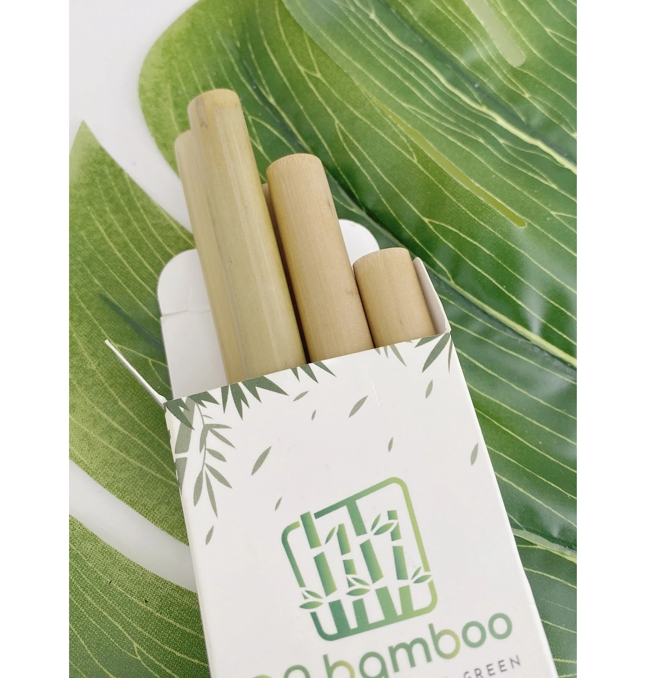  Органическая Бамбуковая солома с логотипом прямая покупка от производителя во Вьетнаме