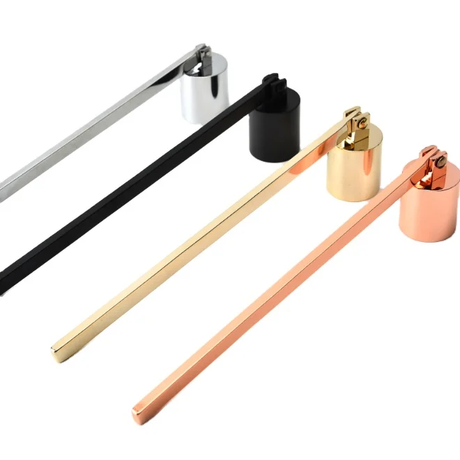 Розовое золото/черный/Серебряный Античный Набор свечей