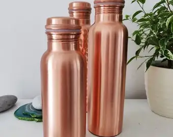 Ayurveda Benefits Copper Water Bottle Wholesale And High Quality Gym Copper Water Drinking Bottles