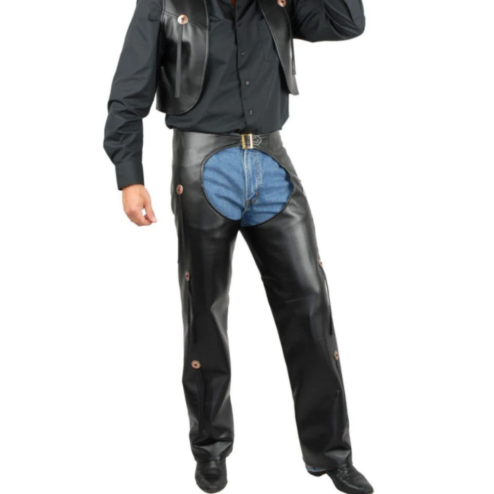 Женские мотоциклетные шапки западные мужские кожаные для верховой езды