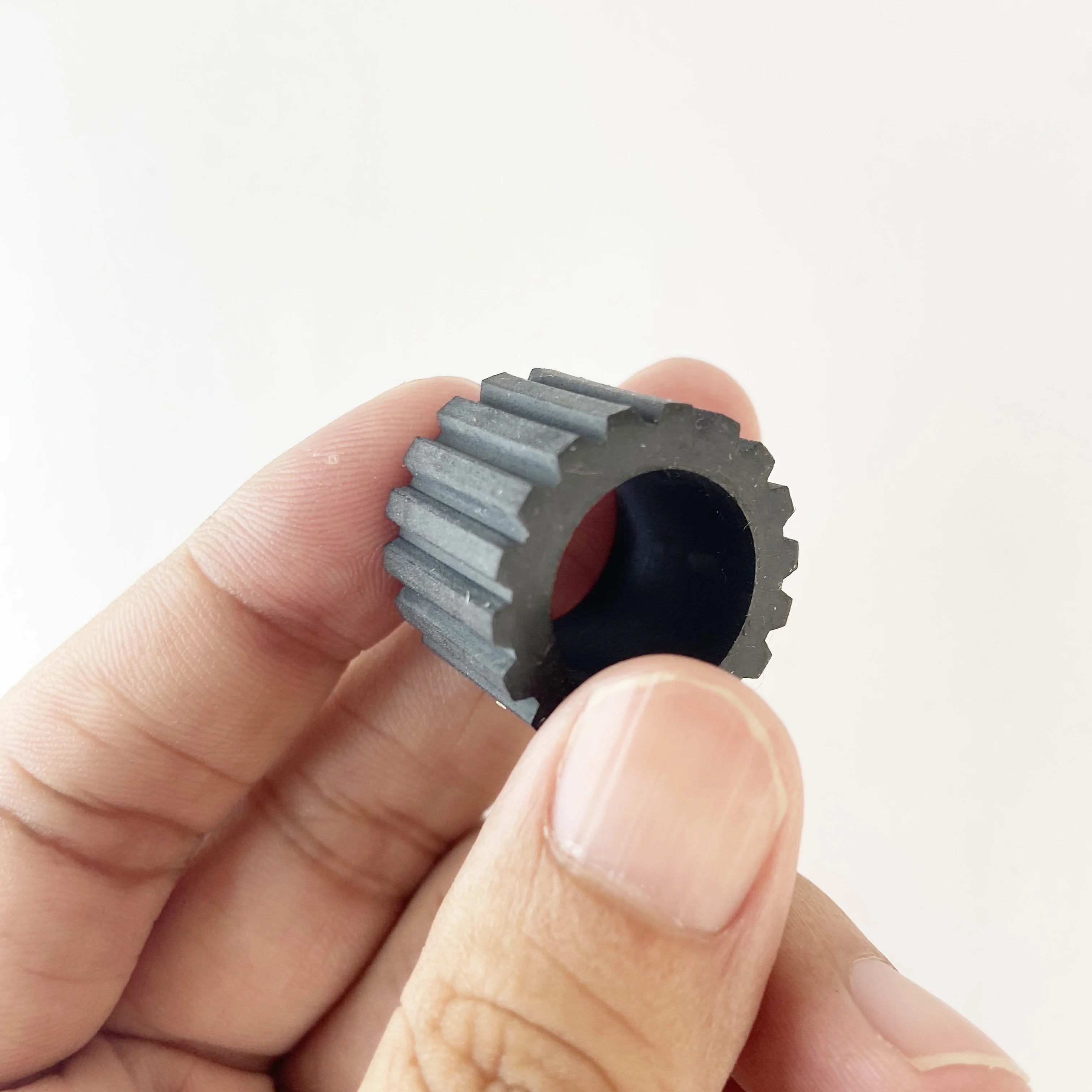 Rubber gear-Like wheel pick rollers silicone paper pick up roller
