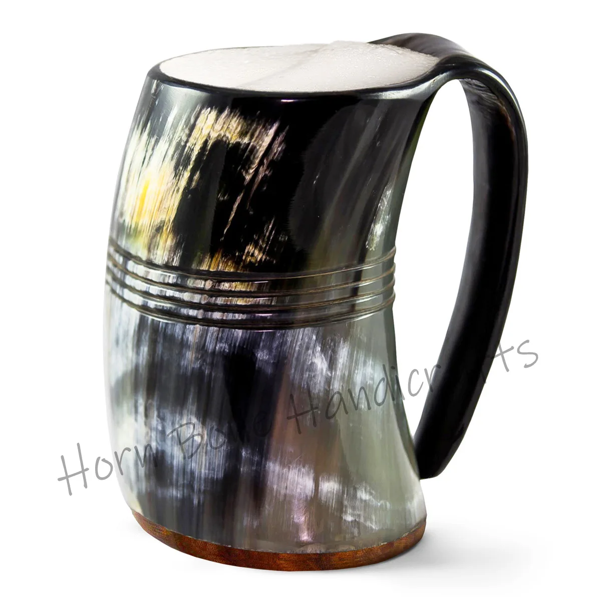 Factory Price Best Quality Natural Carved Horn Beer Mugs Authentic and Food Safe Natura Horn Wine Tankards at Lower Price Beer