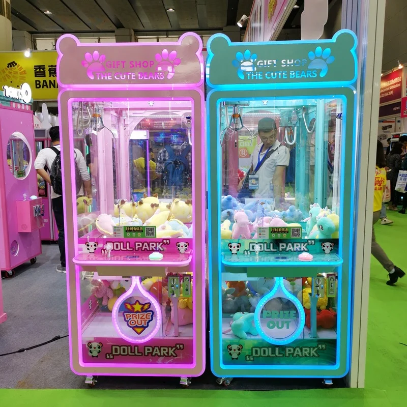 Игровая комната игровой автомат с монетами захватом плюшевых игрушек торговый