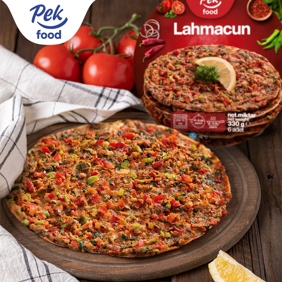 Lahmacun Classic Frozen Lahmacun Frozen Food Bulk Sale for Markets and Restaurants from Turkey