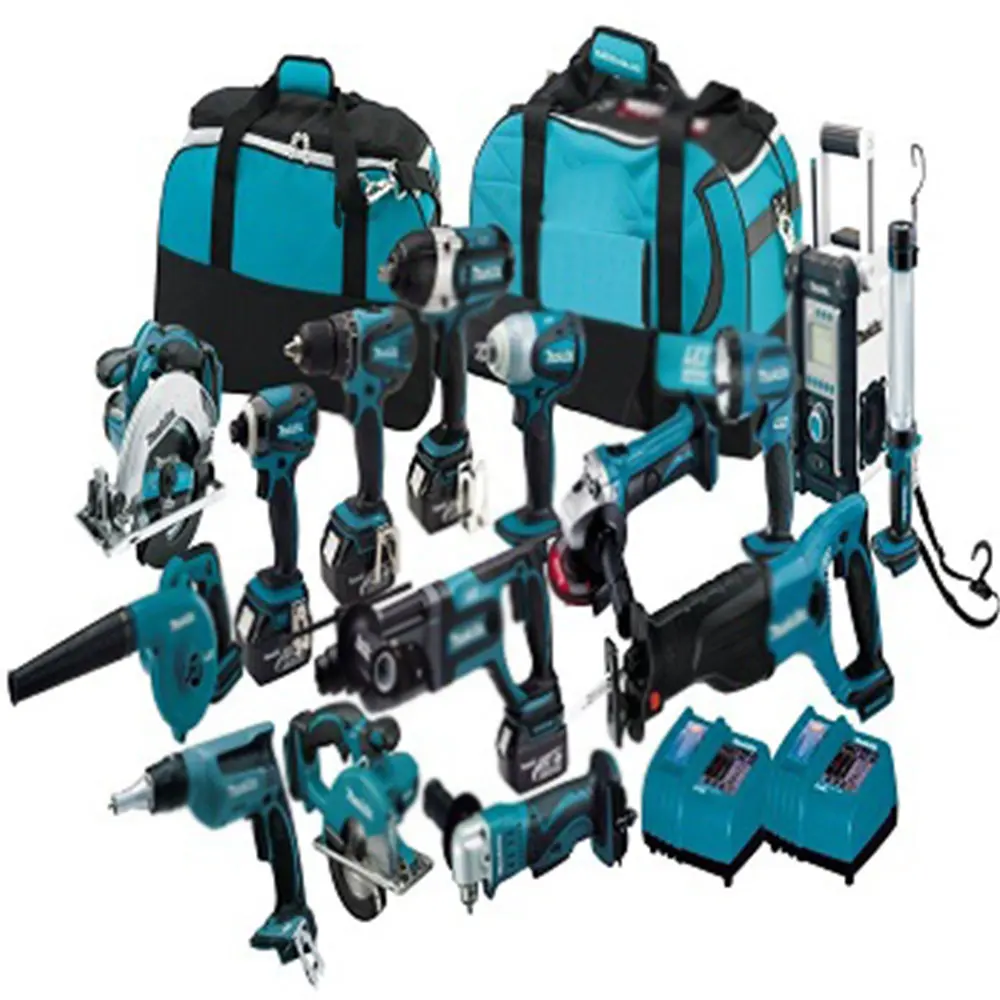 
Active New Sets MakitaS LXT1500 18-Volt LXT Lithium-Ion Cordless 15-Piece Combo Kit 