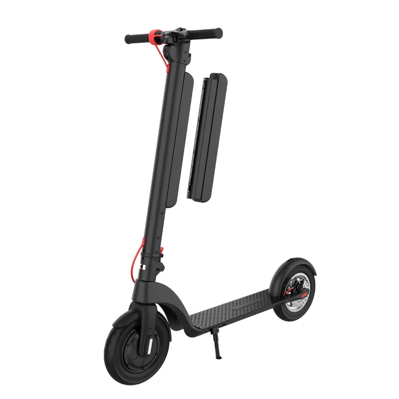 
High Speed 8.5 inch 10 inch E-wheel Scooter 2021 Wholesale Adult Scooter 350W Removable Lithium Battery X8 Electric Scooter 