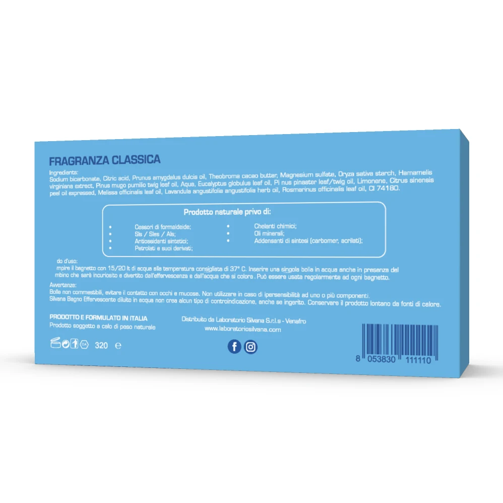 Лидер продаж, детский продукт, Сделано в Италии, Классическая шипучая ванна для детей, не вызывает раздражения, экологически чистый органический объем 320 г, для детской ванны