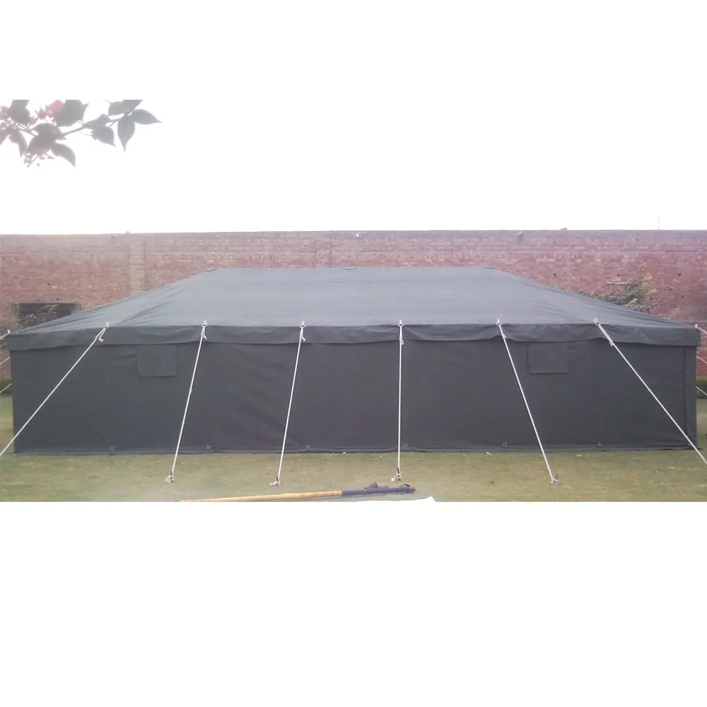 High Quality Framed Modular Tent Outdoor Camping Cotton Canvas Tent Waterproof  5x8m Large Relief Tent For Sale