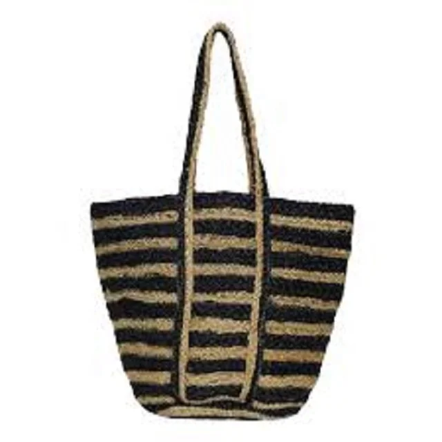 Natural material hand Braided custom design Jute tote Bags