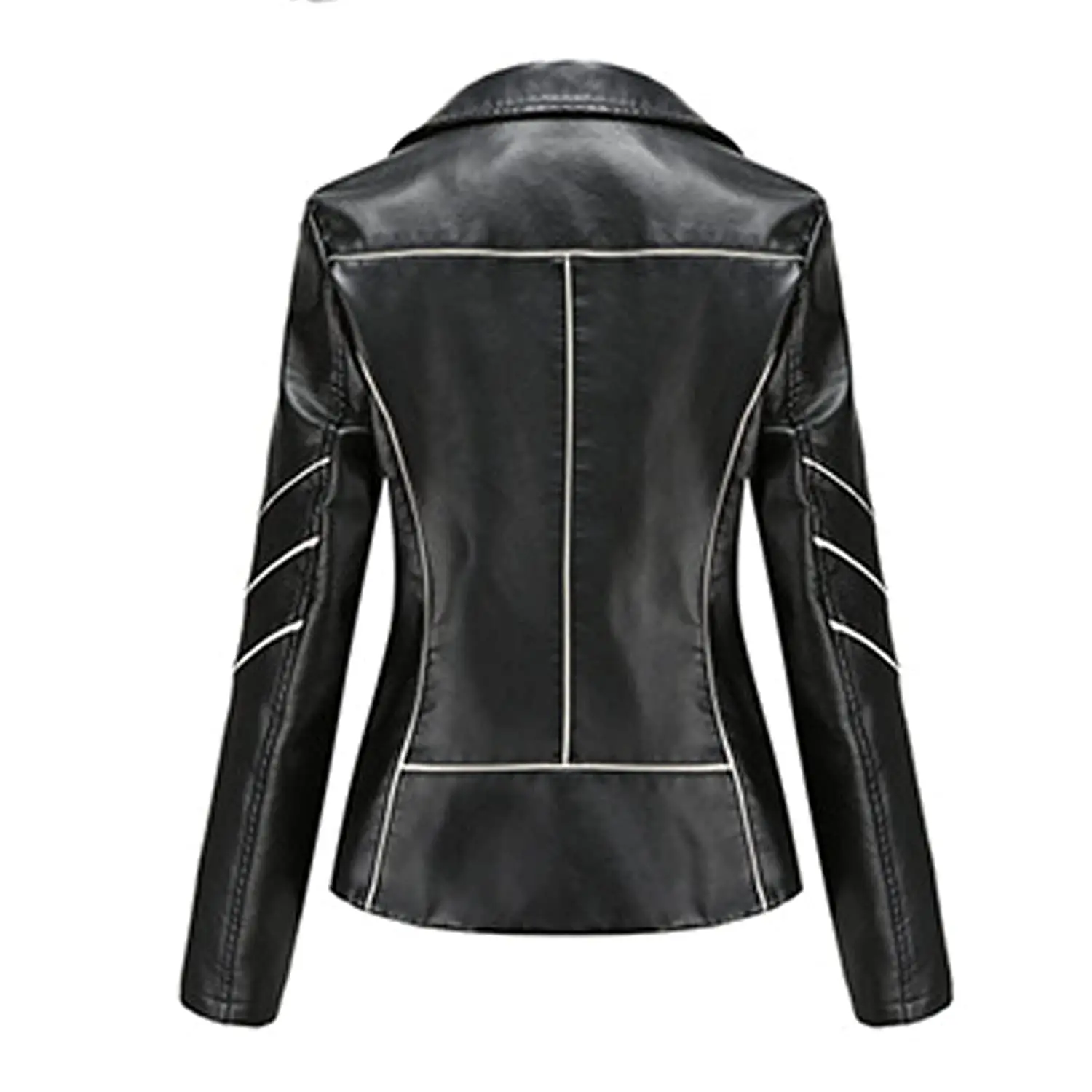Wholesale Ladies Winter Leather Jacket with Hooded Crop Top High Quality Down-Filled Factory Hot Sales